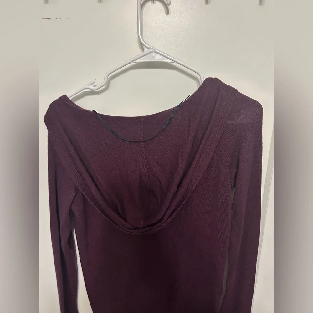 Lululemon Purple Hooded Sweater